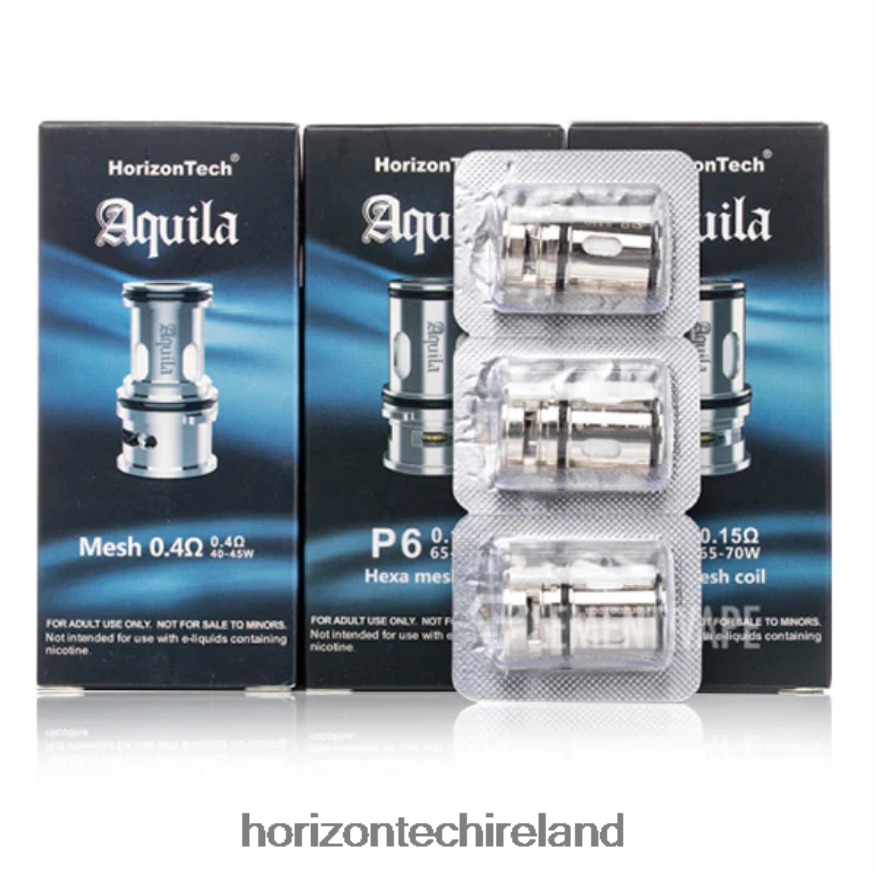 HorizonTech Aquila Coil (3-Pack) - HorizonTech vape Ireland P6 - 0.15ohm (3-pack) 22VX4F183
