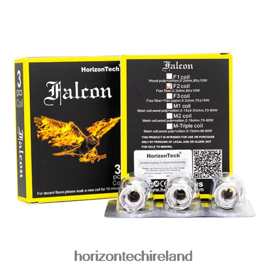 HorizonTech Falcon Coils (3-Pack) - Horizon Tech company F2 Coil 0.2ohm 22VX4F160