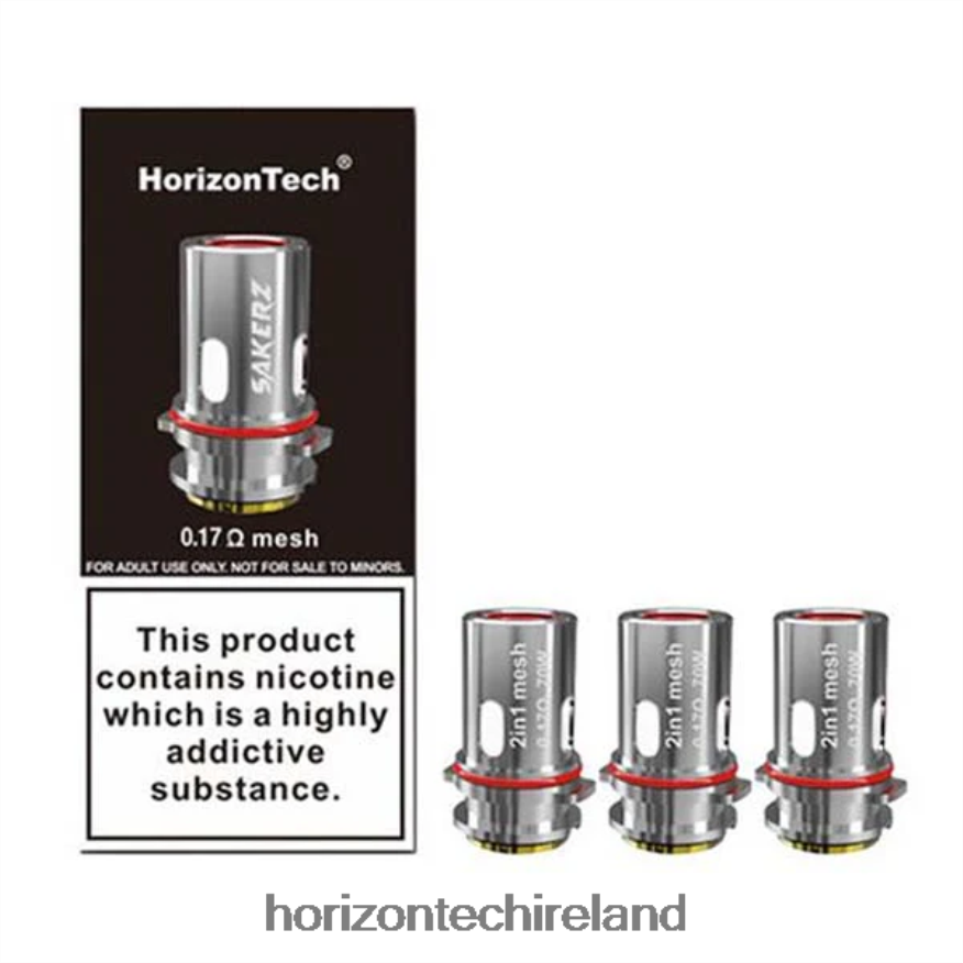 2-in-1 Mesh 0.17ohm (3-Pack)