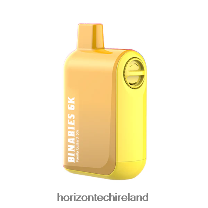 HorizonTech Binaries Cabin Disposable 15mL - Horizon Tech vape Vanilla Custard 22VX4F45