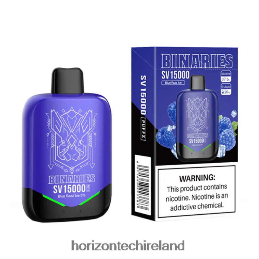 HorizonTech Binaries Cabin Disposable SV - HorizonTech vape Blue Razz Ice 22VX4F87