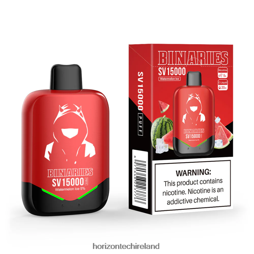 HorizonTech Binaries Cabin Disposable SV - Horizon Tech vape Watermelon Ice 22VX4F95