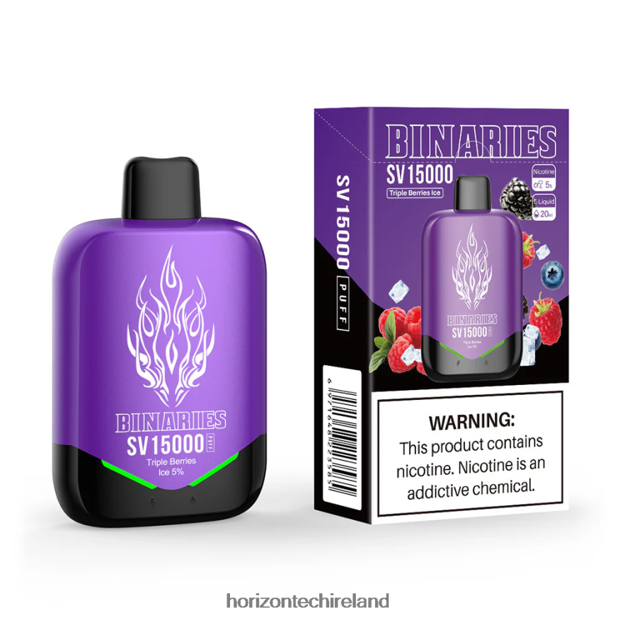HorizonTech Binaries Cabin Disposable SV - Horizon Tech vape coils Triple Berries Ice 22VX4F94