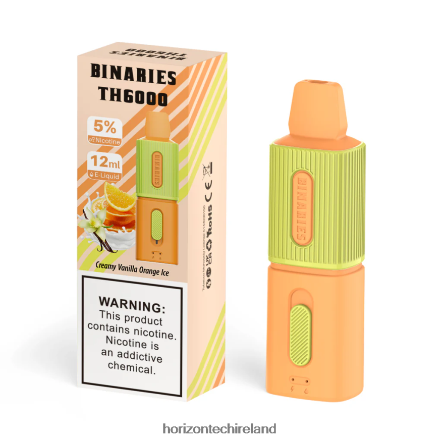 Creamy Vanilla Orange Ice