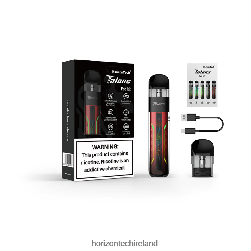 HorizonTech Talons Starter Kit - Horizon Tech company Cinnabar Red 22VX4F202